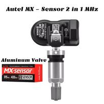 AUTEL MX Sensor 433 315MHZ TPMS Sensor Tire Repair Tools MaxiTPMS Pad Tire Pressure Monitor Programmable MX-Sensor Aluminum