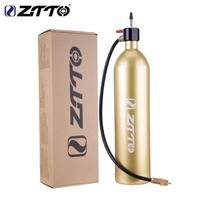ZTTO Tubeless Tire Inflator MTB Road Bike Tyre Air Booster Gas Cylinder 1.15L Air bottle With Valve For Tubeless 26 27.5 29 tire Air Booster only