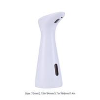 Automatic Hand Sanitizer Dispenser Battery Operated 200ML Liquid Dispenser PX6 Waterproof Hand Free for Home Hotel Restaurant White 200ml