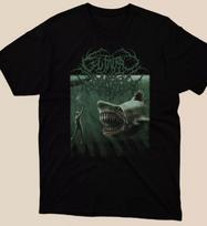 NWT Guttural Slug Megalodon Classic Vyriški Juodi Marškinėliai Unisex Marškinėliai 5XL įvairiaspalvis
