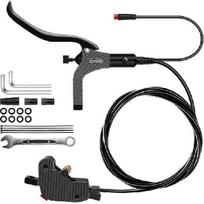 DYISLAND LD200 2Pistons E-Bike Hydraulic Disc Brake Set 2PIN Power Off Electric Bicycle Hydraulic Disc Brake With Mounting Tool Left Front Brake
