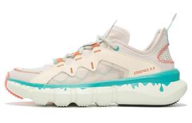 Li Ning Essence 2 .3 Lite Vintage Basketball Shoes Men's Low Top White Gray Green ABCS043-1 42