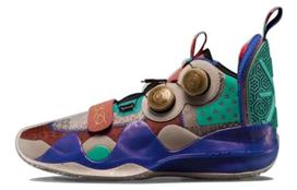 Li Ning WOW 8 Way Of Wade 8 Spring Festival Mid top Performance Basketball Shoes Men's Black White ABEP001-5 40