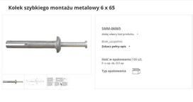 Koł. Wbijany Metal Smm-06050 (100)