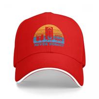 Unisex Baseball Hats Never Forget Floppy Disk Cassette VHS Tape Summer Sports Baseball Caps  Cap Casquette Polychromatic Hats One Size