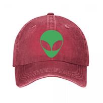 Multiple Colors Alien Embroidered Corduroy Baseball Cap Washed Baseball Cap Adjustable