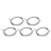 10PCS Zinc-Coated Bike Shifter Cable Rustproof 2100mm × 1.2mm Shift Cable Wire High Performance Brake Inner Wire 2100x1.2mm