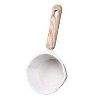 Kitchen Sauce Pan Prevents Stick Deepening Height   Stone Sauce Pot with Pour Spouts for Pouring Oil Milk Heating Frying