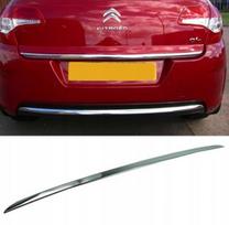Citroen C4 II B7 - Chromuota chromuota juostelė ant buferio