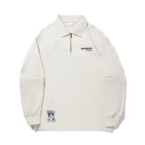 Li Ning Polo Shirts Men's Gravel White Gray Moderate AHSVA23-1 2XL