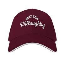 Next Stop Willoughby Baseball Cap Winter hat hats on offer Rave luxury caps Designer Unisex Womens