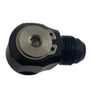Black Bolt Ring Fish Eye Adapter 10AN Turbo Brake Hose Fittings For Motorcycle& Automotive Adapter juoda