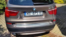 Bmw X3 F25 - Chromuota juosta Galinės bagažinės dangčio 4