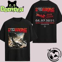 Scorpions 60 Years Anniversary T-Shirt Unisex Hannover 2025 Fan Gift S