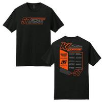 Kyle Larson 57 K-Sim Motorsports Shirt, Racing Fan Apparel, Car Motorsports Tee 4XL