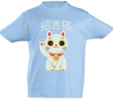 Maneki Neko IV Kids Boys kids boys T-Shirt Manekineko Cat Cats Waving Cat Cats 110