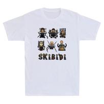 Skibidi Cameraman, Speakerman, TVman Funny Game Character Vintage Men's T-Shirt M