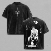 Ryomen Sukuna Print Tshirt Anime Jujutsu Kaisen Clothing Men Women Casual Tshirts Retro Washed T Shirt Harajuku Male Cotton Top M