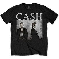 Absolute Cult Johnny Cash Men's Mugshot T-Shirt Black Small 2XL