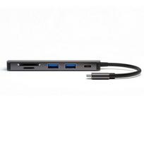 4Smarts Hub 6W1 Dex Function 2Xusb-A 3.0/Usb-C/Hdmi/Sd/Microsd Szary 468782