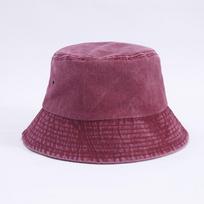 Washed Cotton Bucket Hat Casual Outdoor Sun Protection Hat Lightweight Breathable Fabric Unisex Design Suitable for Various Activities One Size