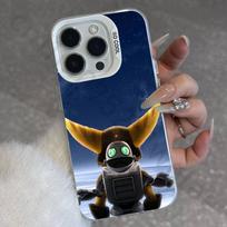 R-Ratchet Clank Phone Case For iPhone  Air 16 15 14 Pro Max Plus 13 12 11 17 Pro Max Mini Hard Cover iPhone16