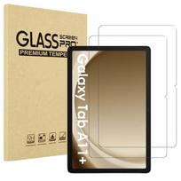 Tempered Glass for Samsung Galaxy Tab A11 PLUS [Pack 2] Durable Screen Protector Film Phonillico®