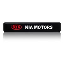 Automobilio dekoratyvinis žibintas LED priekinių grotelių emblema Ženklelis Dekoras KIA Sportage Ceed Rio 3 Picanto Proceed Gt Stinger 4 K7 juoda