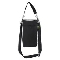 Solid Color Sport Water Bottle Bag Canvas Cup Protective Cover Outdoor Cup Holder rožinė