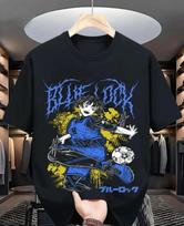 Yoichi Isagi T-shirt,Meguru Bachira Kunigami Rin Itoshi Nagi Blue lock anime Tee L