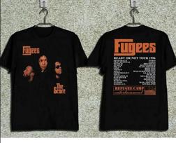 Vintage 1996 Fugees The Score Ready Or Not Concert Tour T-Shirt Mens Womens Tees Top, size S-4XL S