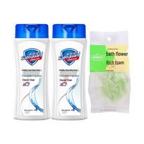 Safeguard Classic Pure White Shower Gel Twin Pack gryna balta spalva
