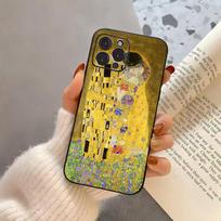 The K-Kiss G-Gustav K-Klimt Painting Phone Case Silicone Soft For IPhone 17 16 15 14 13 12 11 X XR Plus Pro Max Plus iPhone16pro