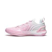 Li Ning Liren Assassin 1 Basketball Shoes Men's Low Top Soft Cherry Blossom Pink/Standard White ABPU021-6 47.5