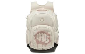 Li Ning Polyester Sports Backpack Unisex Sand Gravel Gray ABSU117-2