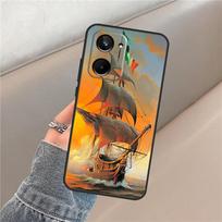 Ships Paintings Case For Realme 15 14 13 12 11 Pro Plus C63 C61 C55 C51 C53 C25 C65 C67 C71 C75 GT6 GT7 Pro Realme C75 4G