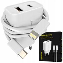 Spacecase Powerset Charger 20W With Lightning Ps20W-11