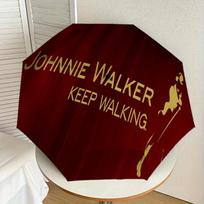 1pc Johnnie Walker Whisky Print Umbrella Multi-functional Umbrella Umbrella for Men & Women, Valentine's Day Anniversary Gift0818253