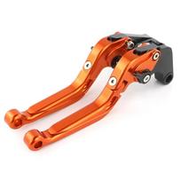 Fit For KTM 690 ENDURO 2008-2010 690 ENDURO R 2009-2012 950 Super Enduro R Motorcycle Foldable Clutch Levers Brake Levers oranžinė