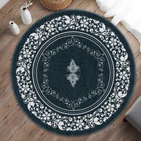 Boho Chic Marokiečių Plytelių Apvalus Kilimas Kilimėlis Euro Amerikietiškas Geometrinis Mandala Spalvinga Namų Dekoro Svetainės Jogos Kambario Diameter 60cm