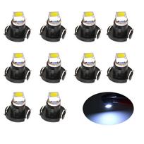 T3 Automotive LED Light Dashboard Meter Panel Light/Air Conditioner 1SMD balta