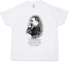 FRIEDRICH NIETZSCHE ILLUSIONS Kids Boys kids boys T-Shirt Quote Illusions Truth Nihilism 160