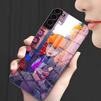 Anime Mob Psycho 100 Phone Case For Samsung S26 S25 Plus S20 S20 Plus S22 Ultra S23 FE S21 Plus S21 Ultra Glass Cover Samsung S20 Ultra