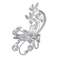 Crystal Flowers Stage Performance Dance Head Handmade Tiara Chinese Headdress Head Flower  Women sidabras