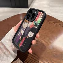 Anime Mob Psycho 100 Phone Case For IPhone 17 Pro Max 15 Pro 16 14 Plus 12 13 Mini 11 Pro Shockproof Soft Cover iPhone17 Pro