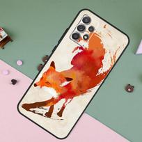 Watercolor Painting The Fox For Samsung Galaxy A54 A34 A14 A26 A16 A22 A32 A52 A55 A35 A15 A53 A13 A05 A06 A36 A56 Case Samsung A56