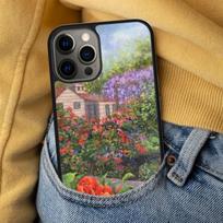 Floral Chic Roses Tulips Garden Soft Phone Case for iPhone 17 Air 16e Pro max 15 Pro 13 14 Plus 11 12 MagSafe Magnetic Coque iPhone 12pro max