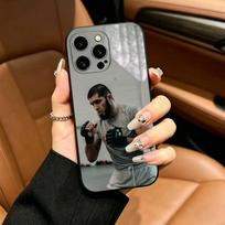 GOAT Lightweight-Lslam Makhachev Phone Case For iPhone 17,16,15,14,13,12,11 Pro Max,16Plus,XS Soft Black Cover iPhone16pro