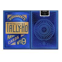 Tally-Ho Metalluxe Playing Cards USPCC Bicycle Deck Poker Size Card Games Magic Tricks