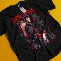 Itachi Uchiha marškinėliai Naruto marškinėliai Jiraya marškinėliai Madara Kakashi Hinata Anime marškinėliai 4XL
